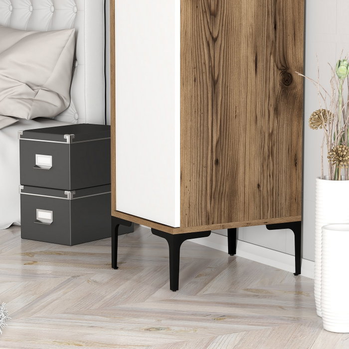 Hanah Home Kumsal S - Nogal y Blanco